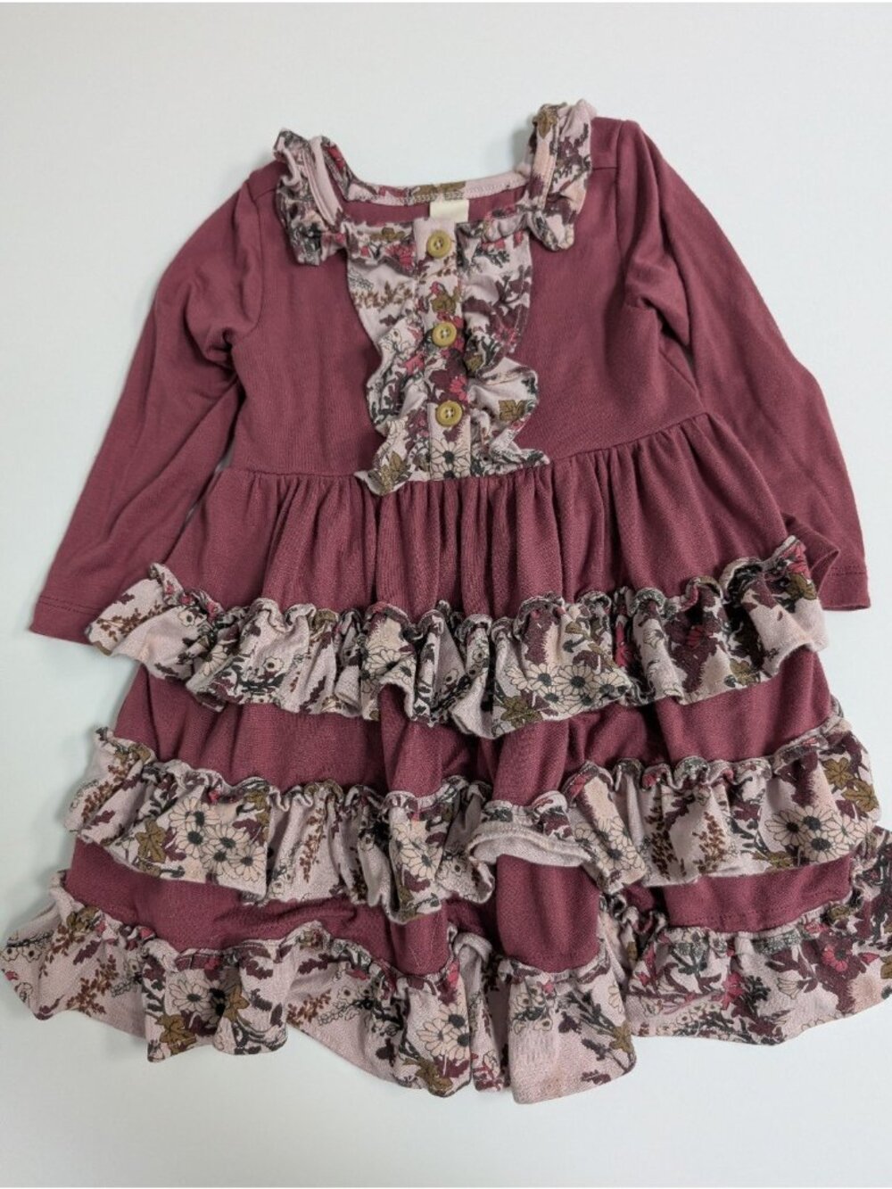 Kate Quinn Modal Ruby Queen Anne's Lace Cupcake Dress 18-24 Ruffle QAL